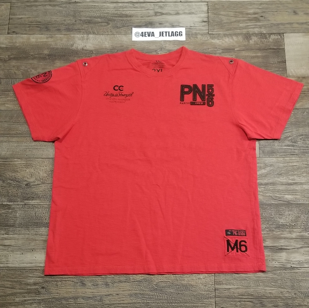 Parish Nation Stitched Design T-Shirt